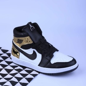 Nike Air Jordan High Gold Black