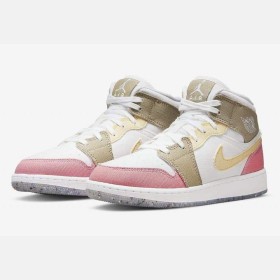 Nike Air Jordan High Pink Yellow