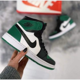 Nike Air Jordan High Green Black White