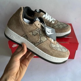 Nike Air Force x Gucci Brown