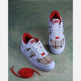 Nike Air Force x Burberry Red